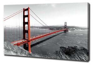 Foto obraz na plátně do obýváku Most San Francisco pl-oc-100x70-f-82486303
