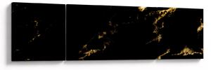 Obraz - Zlaý dekor (170x50 cm)