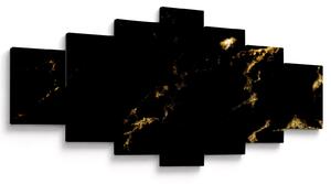 Obraz - Zlaý dekor (210x100 cm)