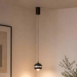 Searchlight LED závěsné světlo Meteor, 1 žárovka, černý nikl, kov,, stmívatelný, Černá, Obývací pokoj / jídelna, kov, Moderní