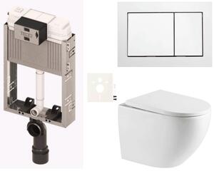 Závěsný wc set k zazdění  SAT SIKOTZREX67B