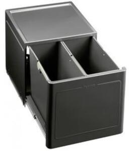 Odpadkový koš, sorter vestavný Blanco 28 l šedá mat 517468