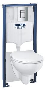 Závěsný wc set do lehkých stěn / předstěnový GROHE Bau Ceramic 39586000
