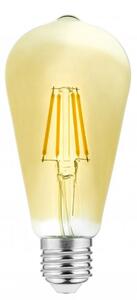 GTV led žárovka 1x4 W 3000 K E27 LD-ST64FVE4-30
