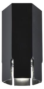 CLX Stropní moderní osvětlení EMILIA-ROMAGNA, 1xGU10, 25W, 12x7,9cm, černé 2282831