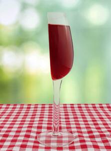 Poloviční sklenice na víno