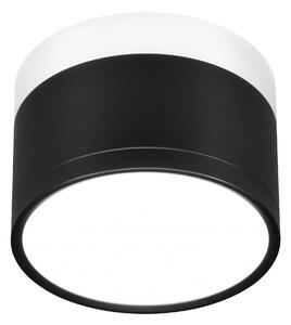 CLX LED stropní moderní osvětlení EMILIA-ROMAGNA, 9W, denní bílá, 6,4x8,8cm, kulaté, černobílé 2273716