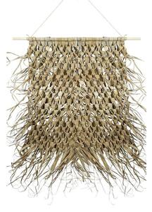 Tapisérie pletený obdélník palmového listí na hůlce - 3*65*80cm