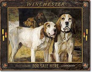 Plechová cedule Winchester - For Sale Here, (30 x 42 cm)