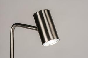 Stojací LED lampa Carol Silver (LMD)