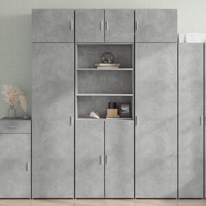 Skříň highboard betonově šedá 70x42,5x185 cm kompozitní dřevo 3281374