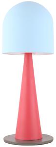 CLX Stolní dětská lampa FIUMICINO, 1xE27, 40W, červenomodrá 50501163