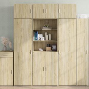 Skříň highboard dub sonoma 70 x 42,5 x 185 cm kompozitní dřevo 3281373