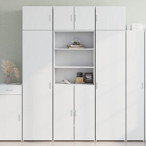 Skříň highboard bílá 70 x 42,5 x 185 cm kompozitní dřevo 3281371