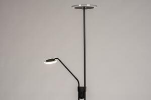 Stojací LED lampa Garcia Black Plus (LMD)