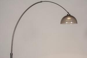 Stojací oblouková lampa Amanite Silver (LMD)