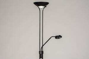 Stojací LED lampa Garcia Black (LMD)