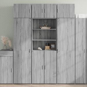 Skříň highboard šedá sonoma 70 x 42,5 x 185 cm kompozitní dřevo 3281376