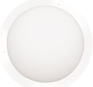 CLX Stropní LED osvětlení do koupelny EMILIO, 10W, studená bílá, 31cm, kulaté, bílé, IP44 13-63151