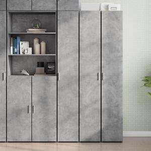 Skříň highboard betonově šedá 30x42,5x185 cm kompozitní dřevo 3281395
