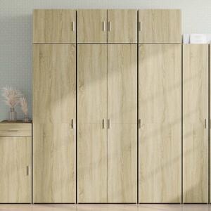 Skříň highboard dub sonoma 70 x 42,5 x 185 cm kompozitní dřevo 3281422