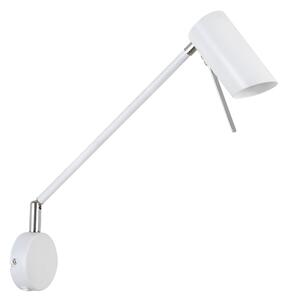 CLX Flexibilní nástěnná lampa QUARTU SANT ELENA, 1xGU10, 40W, bílá 21-73907