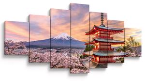 Obraz - Fuji (210x100 cm)