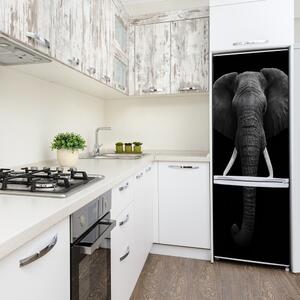 Nálepka fototapeta lednička Africký slon FridgeStick-70x190-f-49228540