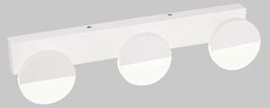 CLX Moderní LED nástěnné osvětlení ARAGON, 3x3W, denní bílá, bílé 23-72818
