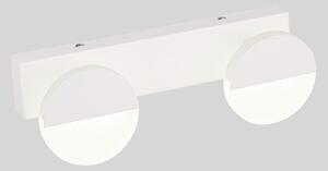 CLX Moderní LED nástěnné osvětlení ARAGON, 2x3W, denní bílá, bílé 22-72801
