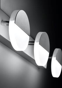 CLX Moderní LED nástěnné osvětlení ARAGON, 3x3W, denní bílá, bílé 23-72818
