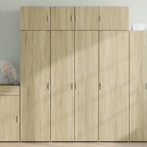 Skříň highboard dub sonoma 80 x 42,5 x 185 cm kompozitní dřevo 3281436