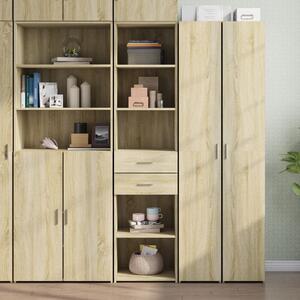 Skříň highboard dub sonoma 45 x 42,5 x 185 cm kompozitní dřevo 3281450