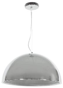 CLX Moderní závěsné osvětlení RUGGIERO, 1xE27, 60W, 30cm, chromované 31-26361