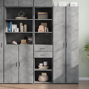 Skříň highboard betonově šedá 45x42,5x185 cm kompozitní dřevo 3281451