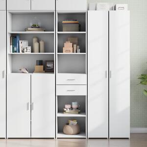 Skříň highboard bílá 45 x 42,5 x 185 cm kompozitní dřevo 3281448