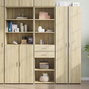 Skříň highboard dub sonoma 50 x 42,5 x 185 cm kompozitní dřevo 3281457