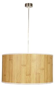 CLX Závěsné osvětlení imitující dřevo VALLADOLID, 1xE27, 60W, borovice 31-56699