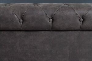 Designová postel Viviano 160 x 200 cm tmavě šedá