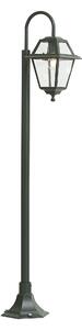 Klasická venkovní lucerna tmavě zelená 135 cm IP44 - Berta