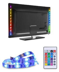 LED světelný pásek WM504 RGB pro TV, 2x 50 cm, vícebarevná