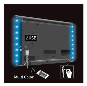 LED světelný pásek WM504 RGB pro TV, 2x 50 cm, vícebarevná
