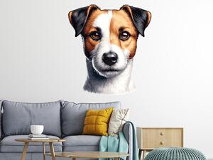 Jack Russell arch 41 x 45 cm