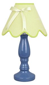 CLX Stolní dětská lampa VENTIMIGLIA, 1xE27, 60W, modrozelená 41-84361