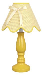 CLX Dětská stolní lampička VENTIMIGLIA, 1xE14, 40W, žlutá 41-04680