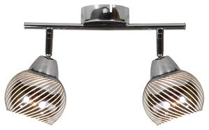 CLX Nástěnné / stropní bodové LED osvětlení TARANTO, 2xE14, 10W 92-62819