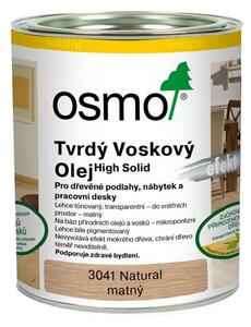 OSMO 3041 Tvrdý voskový olej, Natural neviditelný efekt nátěru Velikost balení: 0,125 l