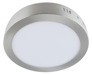 LED přisazené svítidlo Martin 18W IP20 kruh stříbrné 2010 lm 4000K