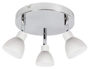 CLX Stropní LED bodové osvětlení VENETO, 3x5W, teplá bílá, kulaté 98-67678
