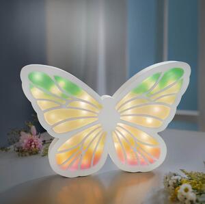 LED dekorace Motýl